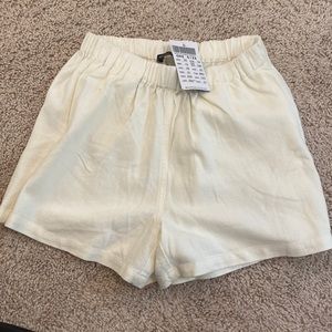 NWT Brandy Melville linen shorts